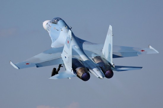 俄軍接收蘇30M2戰機