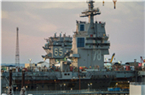 美核航母一艘在建一艘被拆