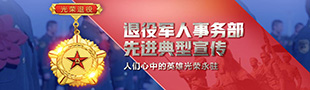 退役軍人事務部先進典型宣傳
