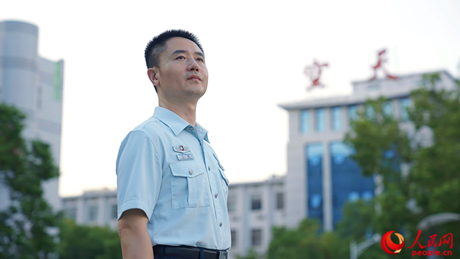 國防科技大學教授王鵬。雷雯 攝