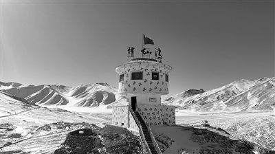 初春的神仙灣哨樓。李金星、祁龍攝