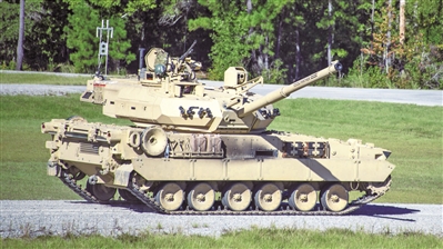 美軍新一代輕型坦克M10“布克”。