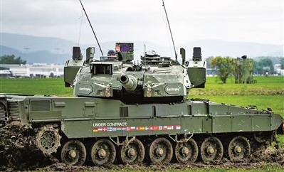 歐洲多國采購的“豹”2A8主戰坦克。