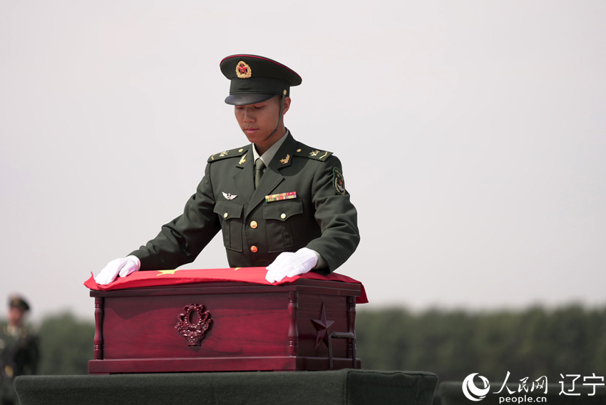 【組圖】第十二批30位在韓中國人民志愿軍烈士遺骸回到祖國【9】