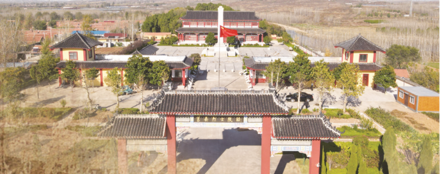 莒縣烈士陵園。莒縣退役軍人事務局提供