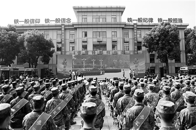 二〇二五年長沙市歡送新兵儀式望城區分會場。作者提供